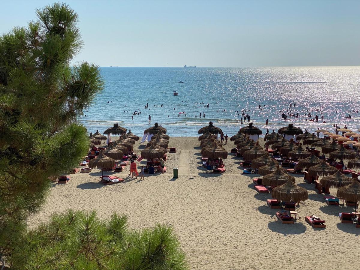 Sunset Sea View - Beachfront Balcony - Ac - Wifi Durrës 외부 사진