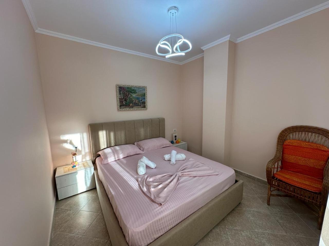 Sunset Sea View - Beachfront Balcony - Ac - Wifi Durrës 외부 사진